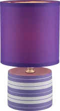 Настольная лампа Globo 21661, фиолетовый, E14, 1x40W купить с доставкой по России