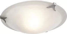 Светильник настенно-потолочный Globo 4076-2, белый, E27, 2x60W купить с доставкой по России