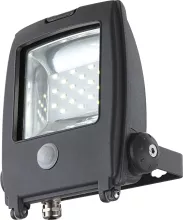 Светильник уличный с датчиком движения Globo 34218S, черный, LED, 1x10W купить с доставкой по России
